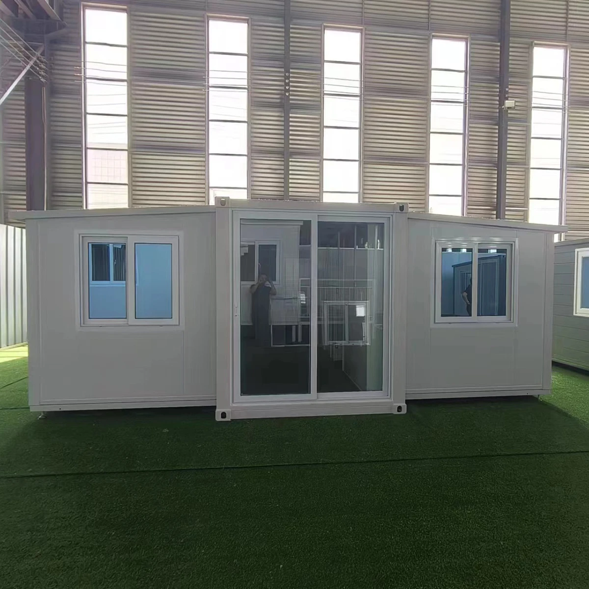 product prefab cheap modular portable flat pack homes 80ft container house container house 3 bed rooms container house extension260-7