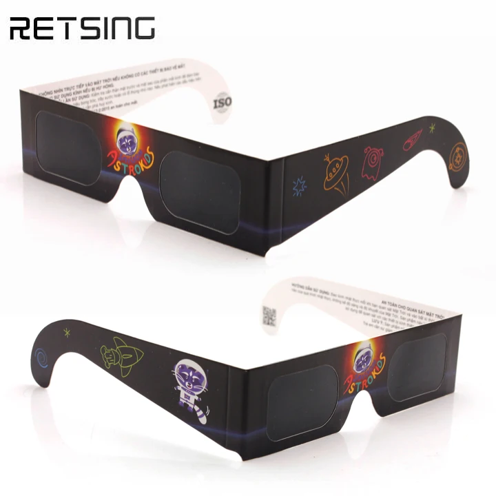 
Paper Cardboard Solar Eclipse Glasses for Viewing 2020 Chile Eclipse 