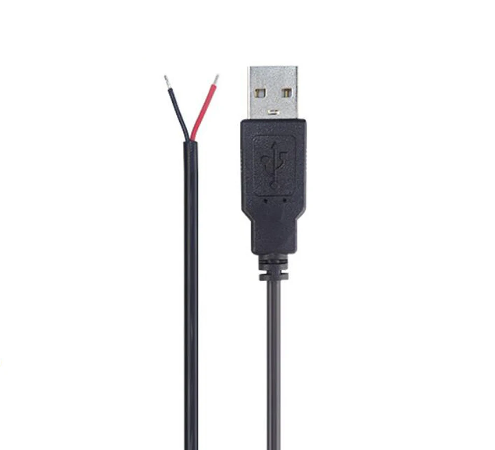 Manufacturers Customize 22awg Usb 2.0 Cable Male To Pigtail Wire End
