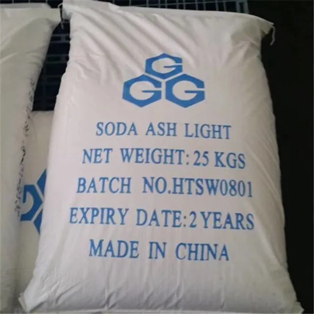 soda ash light washing soda powder na2co3 sodium carbonate