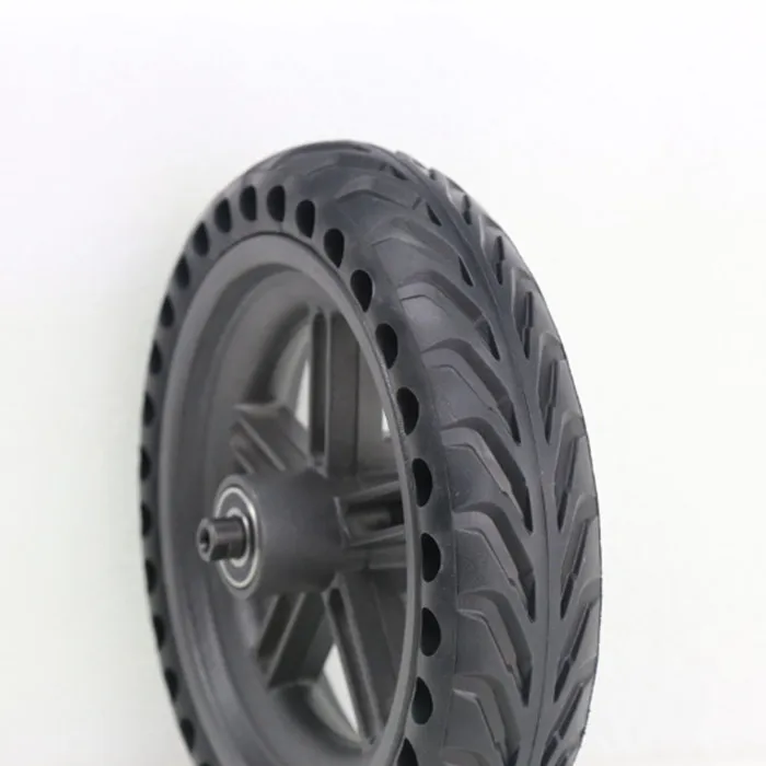 Market Lowest Price Rear Hub Solid Tire For Xiaomi Mijia M365 Cushioning Solid Tire Hollow non-pneumatic tires