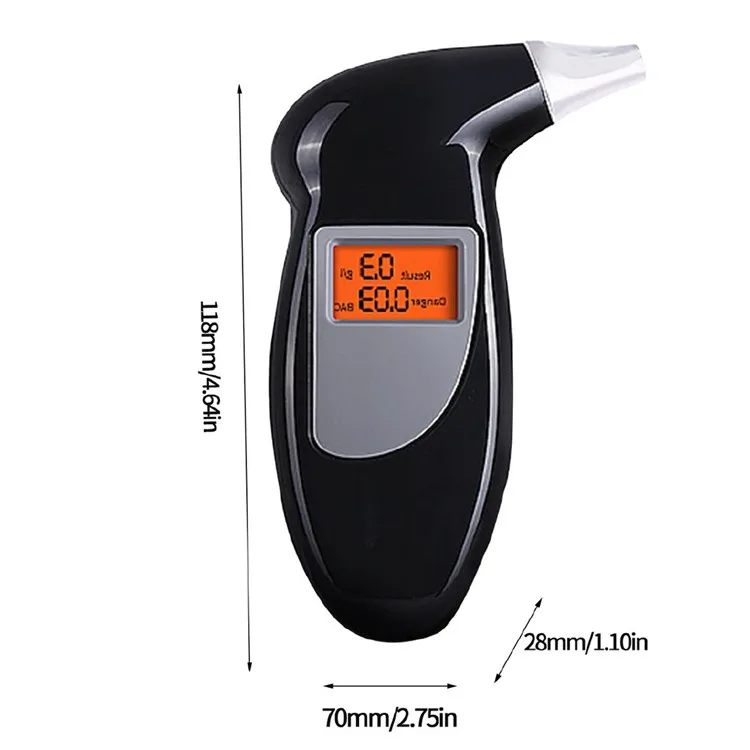 Portable Compact Electro Chemical Alcohol Tester,Car Breathalyzers ...