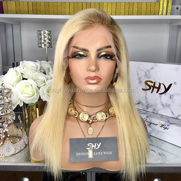 glueless blonde wig