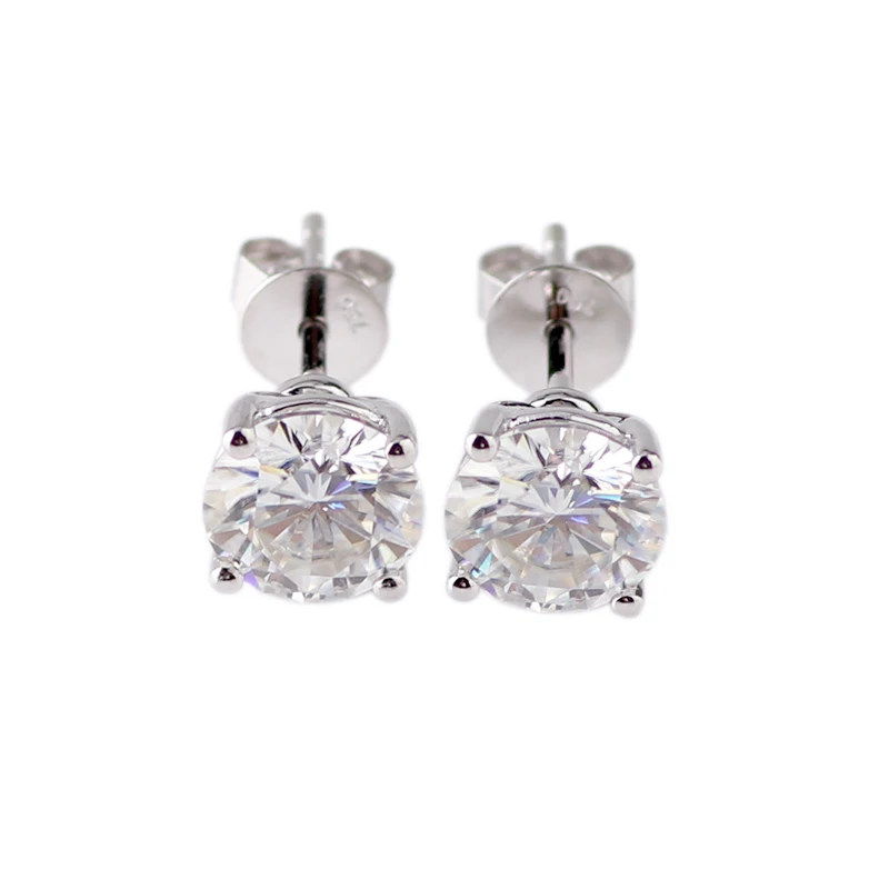

Moissanite Diamond Engagement earring,1 Pair