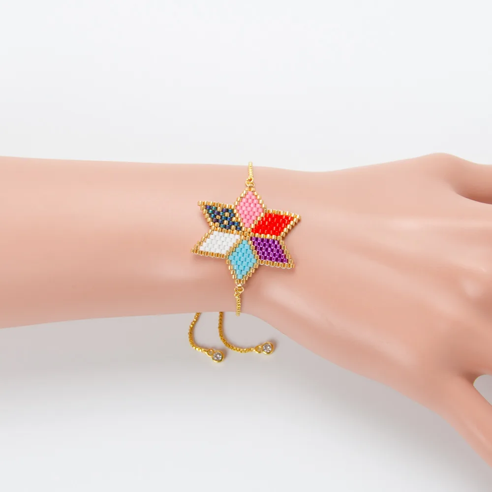 kdb2030 批发女性手工花流苏手镯