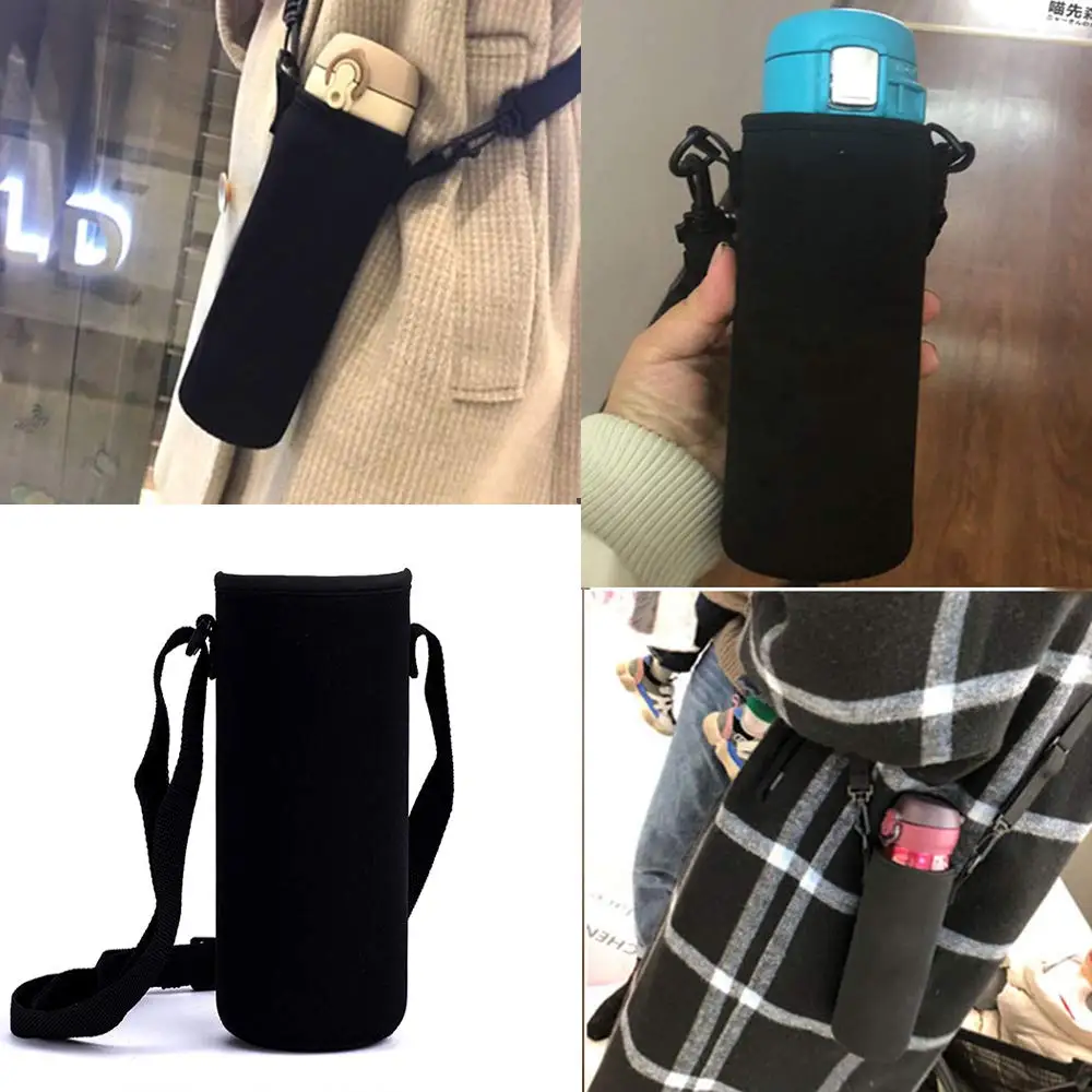 Insulated Water Bottle Holder Bottle Carrier Bag With Detachable Adjustable Shoulder Strap Buy
