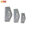 HW Custom OEM Accept Free Sample High Precision Solar Extruded Aluminum Transom Corner L Bracket