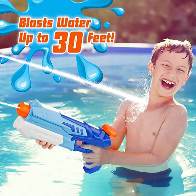 4 Pcs Water Gun Water Shooter Blaster Super Soaker for kids Summer Pool Party 