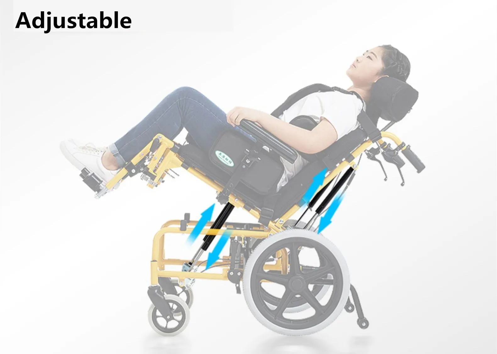 轻巧价格手动便携式旅行手循环脑瘫儿童轮椅 - buy cerebral palsy