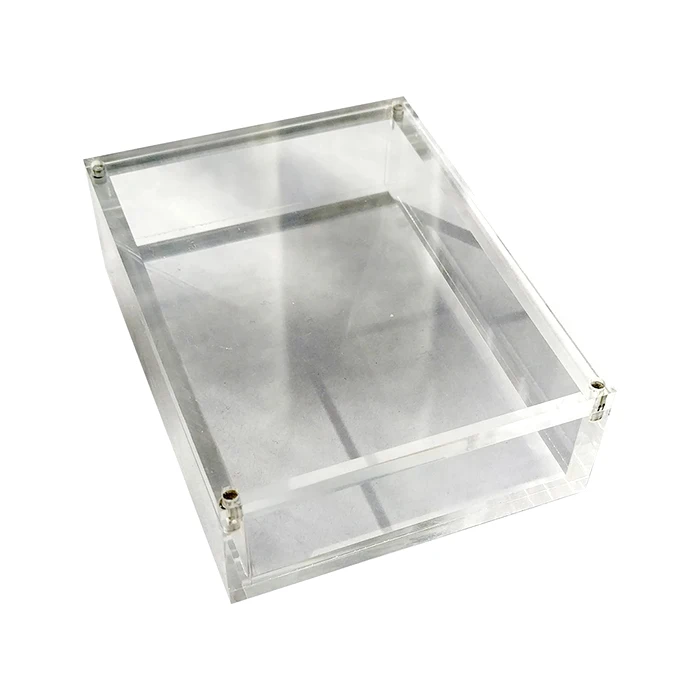 Custom Lucite Plastic Canasta Tray Holder With Pink Lid - Buy Plastic ...