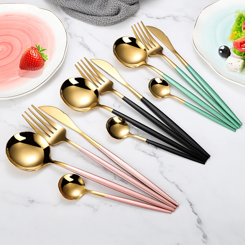 316 SUS Flatware, Stainless Steel Fruit / Steak Serving Fork For Dinner