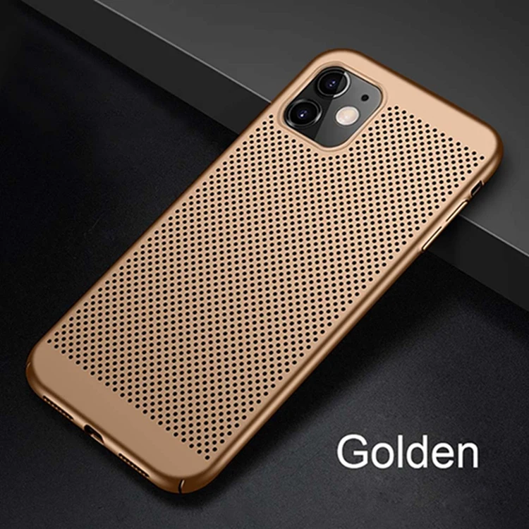 OTAO Heat Dissipation Telefon Phone Case For iPhone 11 Pro Max X XS XR 7 8 6s Plus Ultra Thin PC Matte Mobile Phone Shell Cover