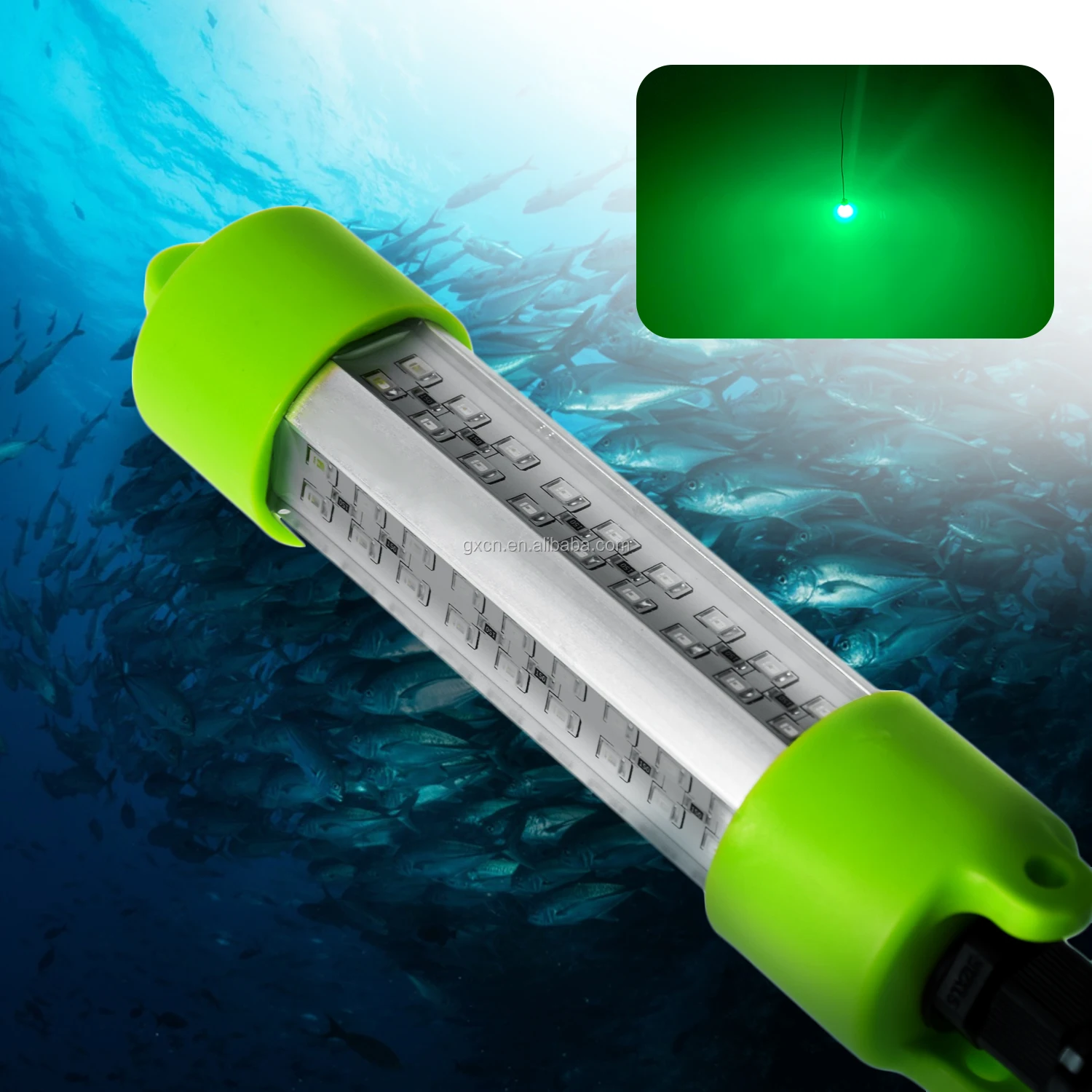 12v 2000lumens 72leds Underwater Fishing Lights Waterproof Green Night ...