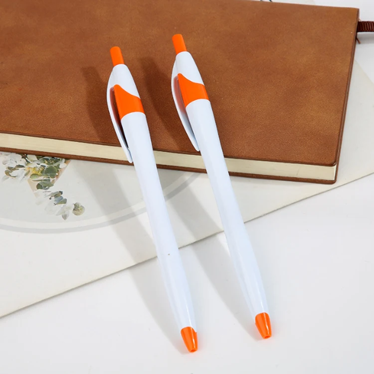 2024 Costom Logo Advertising Plastic Ball Pen Promotional Plastic