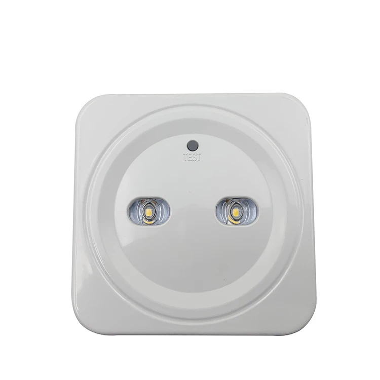 CB certificated  2*3W Ceiling mounted  self-testinG twin spot LED EMERGENCY  LIGHT