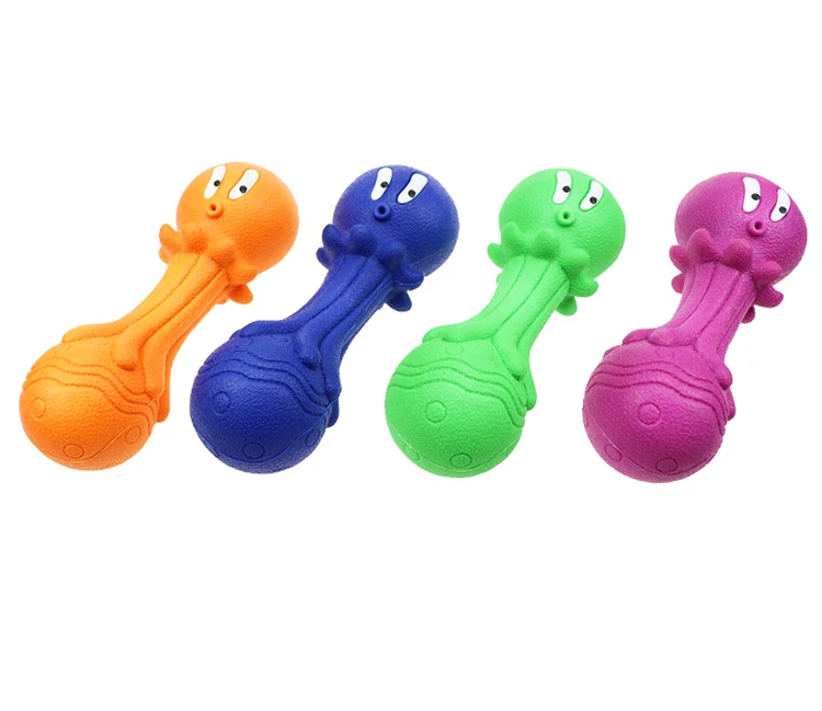 Octopus Durable Pet Toy Rubber Toy Toys For Dog Solid Bone Dog Toy Chew
