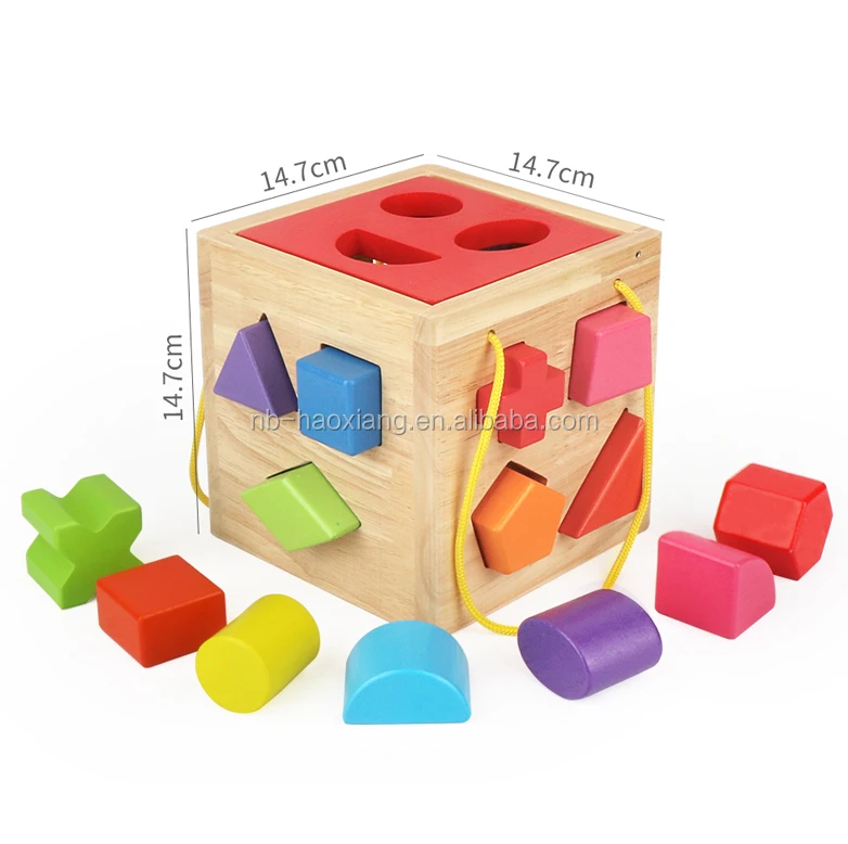 wooden cube toy