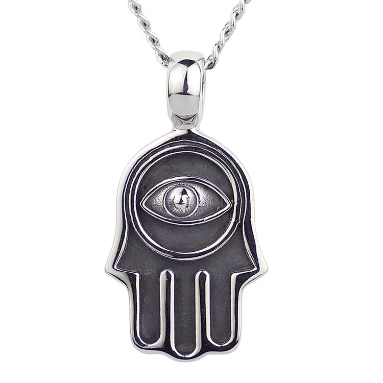 

Hamsa Hand Pendant Necklace,6 Sets