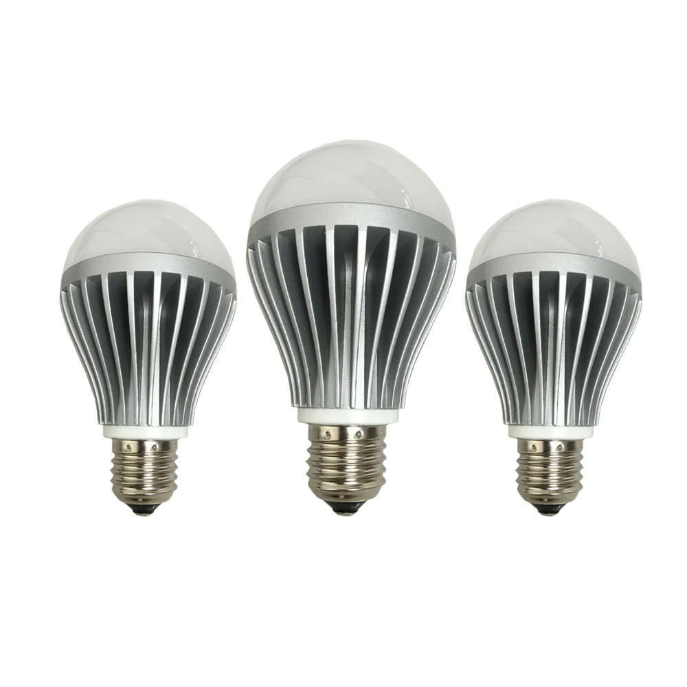 360degree E27 Waterproof CRI95 LED Lamps IP65 220V 277V 120V TRIAC Dimmable  LED Bulbs 9W