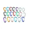 Climbing hammock connector Aluminum 6061 snap carabiner hooks with flat