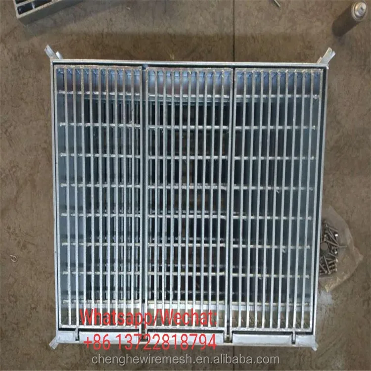 Singapore Hdb Gal Pedestrian Steel Grating With Hinge Opening For Sump ...