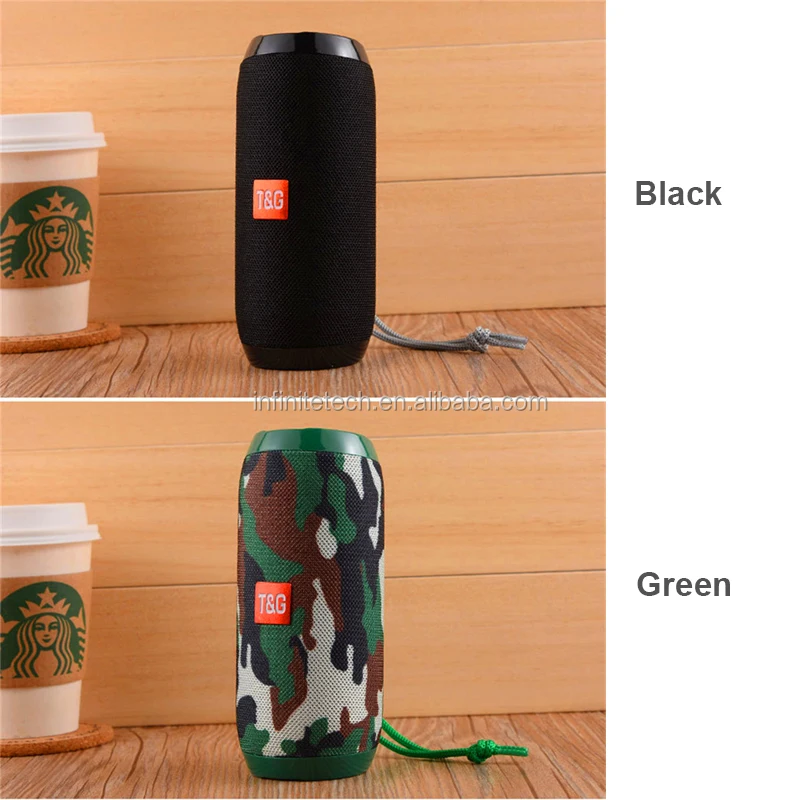 TG117 Portable small Speaker Bluetooth Wireless Music Player Sound System Loudspeaker FM Radio - ANKUX.COM