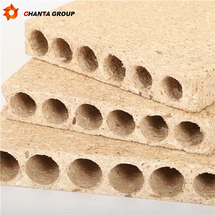 33mm High Quality Tubular Hollow Core Particle Board/Chipboard/ Flakeboard for Door