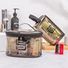 PVC web celebrity cosmetics storage bag waterproof travel storage bag