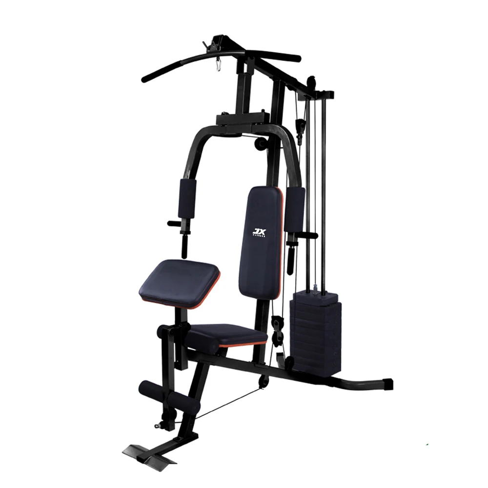 
Fitness gym equipments single station home gym with 68lbs dead weight stack 