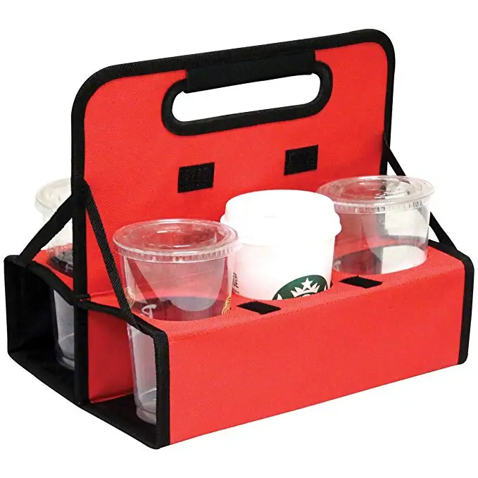 Download 4 Cups Collapsible Portable Drink Carrier Tray Reusable Coffee Cup Holder View Coffee Cup Carrier Oem Odm Product Details From Shenzhen Yu Chuang Wei Industrial Co Ltd On Alibaba Com