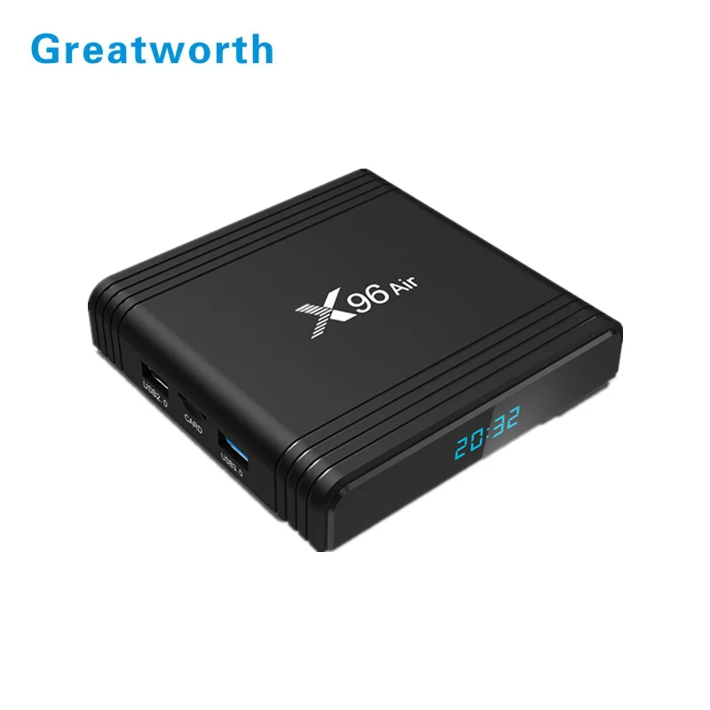 X96 Air Tv Box Android 9 0 Amlogic S905x3 2gb 16gb 8k Display Set Top Box X96air Buy High Quality X96 Air Tv Box 8k Tv Box 8k X96 Android Tv Box Product On