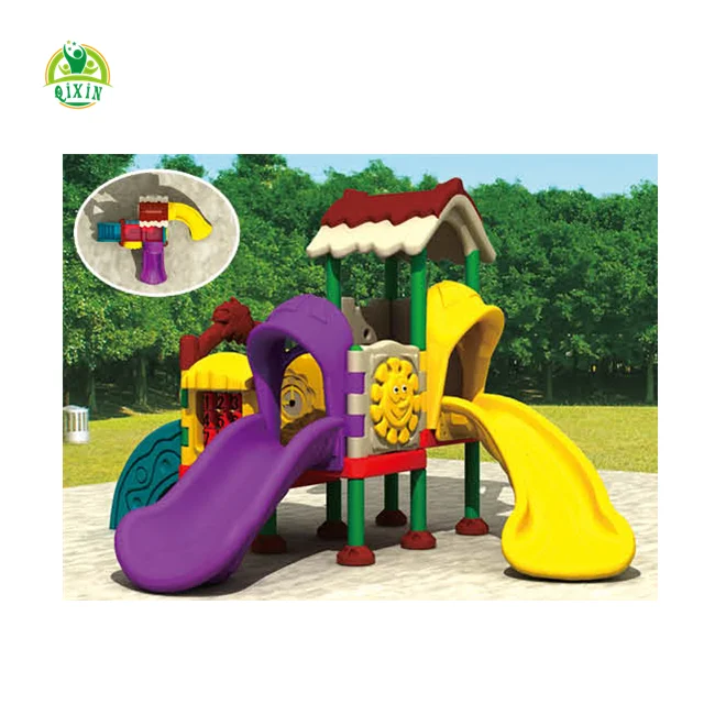 outdoor plastic slide