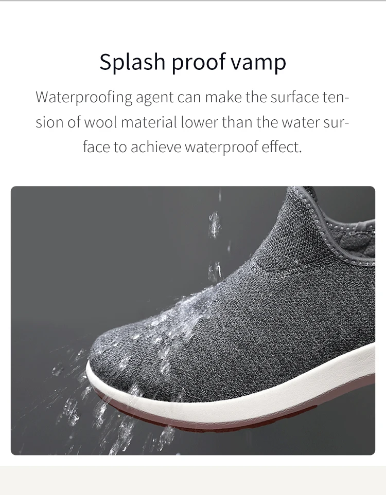 waterproof wool sneakers