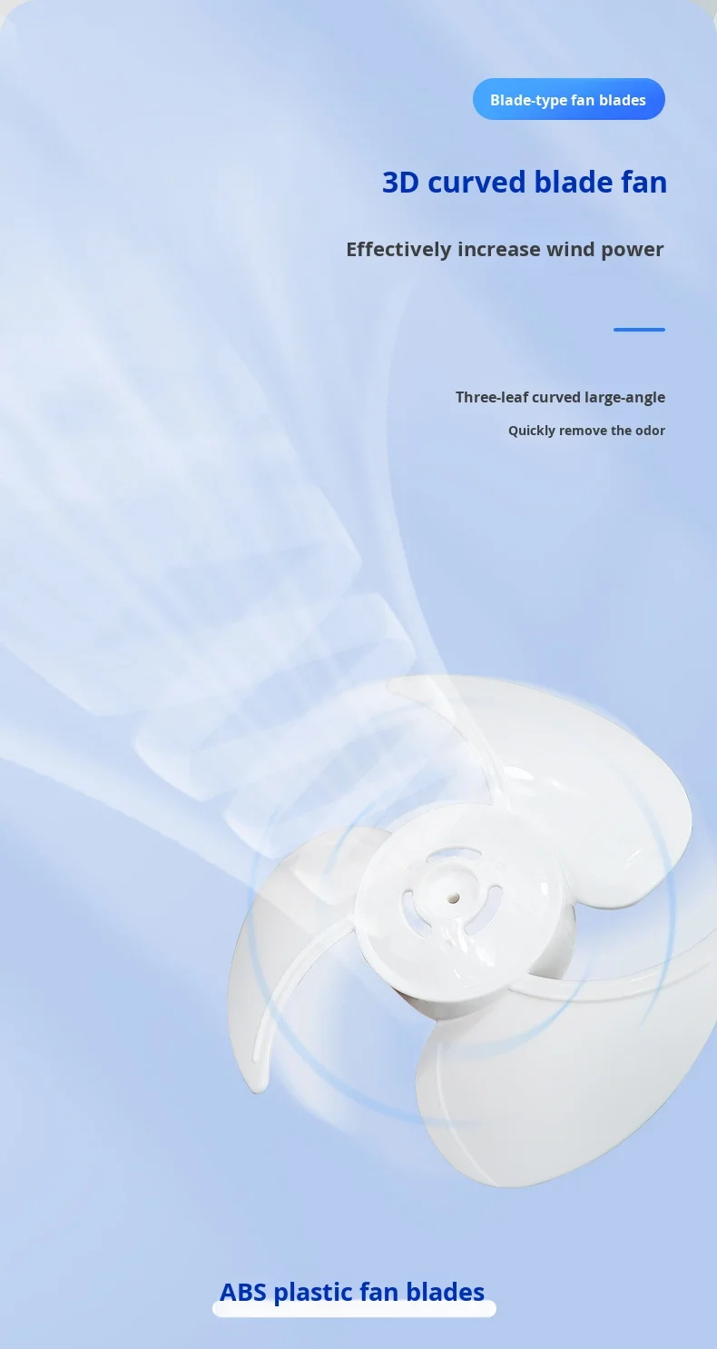 Powerful Energy-saving Exhaust Fan, Electric, Plastic - detail 34