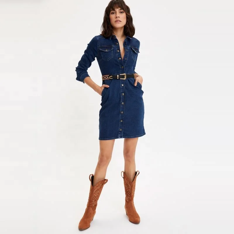 denim dresses on sale