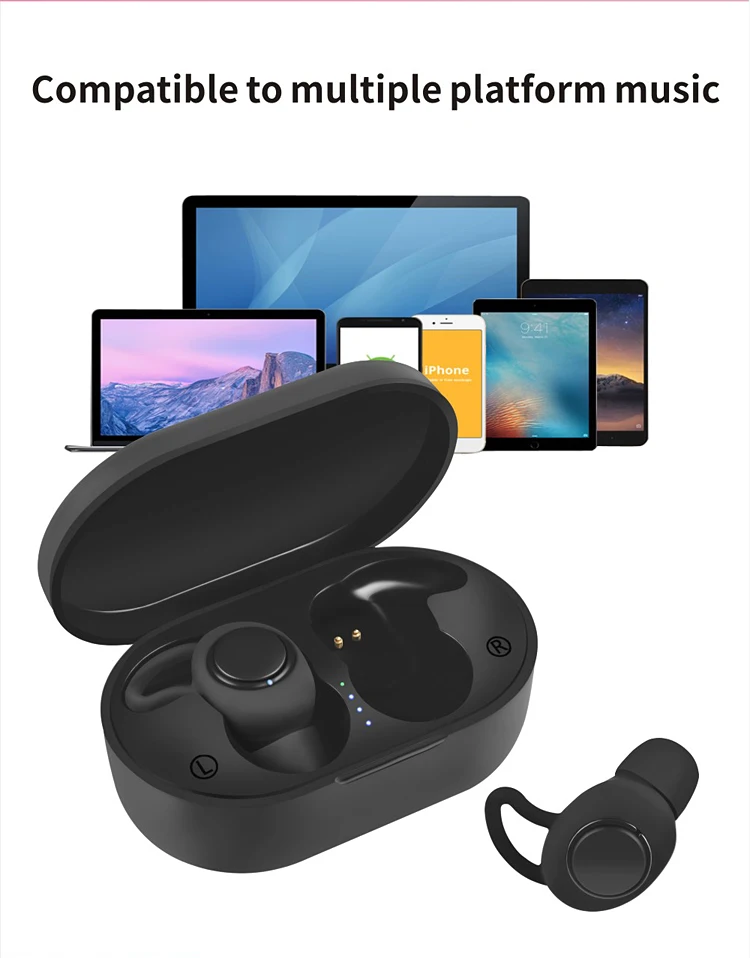 OEM ODM In-ear mini earphones bluetooth wireless earbuds TWS A13 with IPX5 level waterproof function - ANKUX.COM