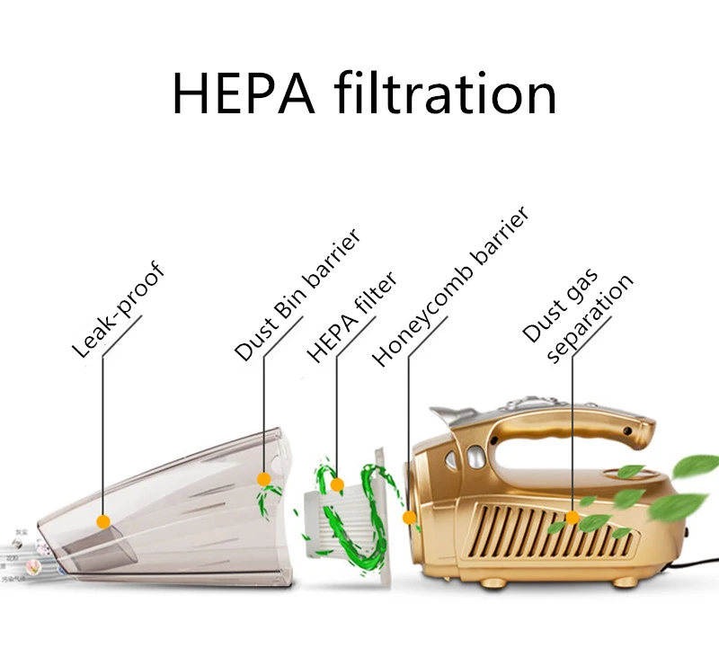 Portable Wash Dry Wet Mini Hand Car Vacuum Cleaner 12V 100W cigarette butts portable car wash wetdry cleaners vacuum