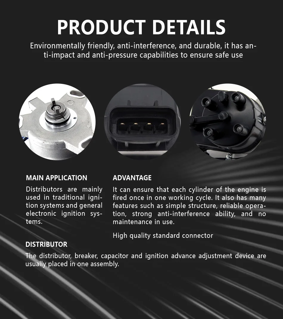 Ignition Distributor 30100 P3f A02 Electronic Auto Ignition System