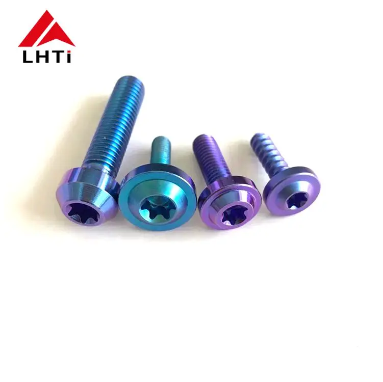 M6 M8 Gr5 TC4 customized proti titanium bolt screw for motorcycle