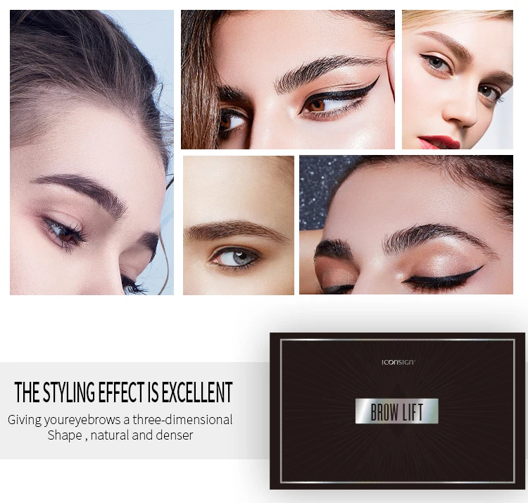 Iconsign Fast Perming Brow Lift Kit Brow Lamination And Lash Lift Kit Vegan Eye Brow Lamination