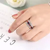 New hot sale color diamond zircon jewelry ring manufacturers spot direct wholesale