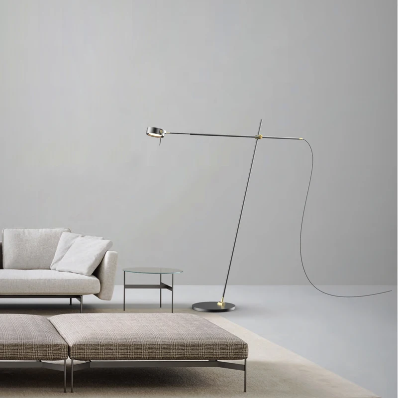 Glass Reading Ball Contemporary Standing Chandelier Copper Rattan Cheap Modern Floor Lamps For Office