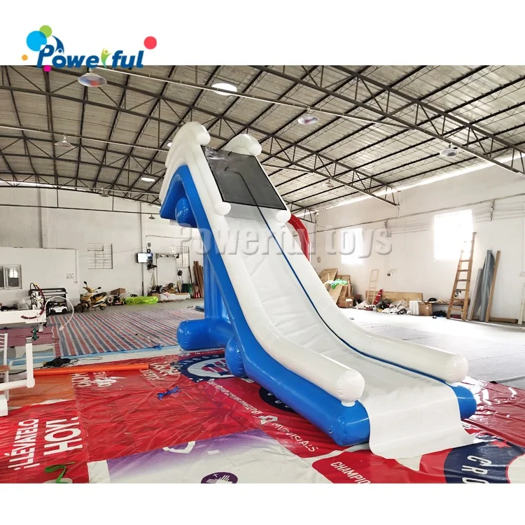 Customized size adjustable yacht slide inflatable yacht slide water slide for sale