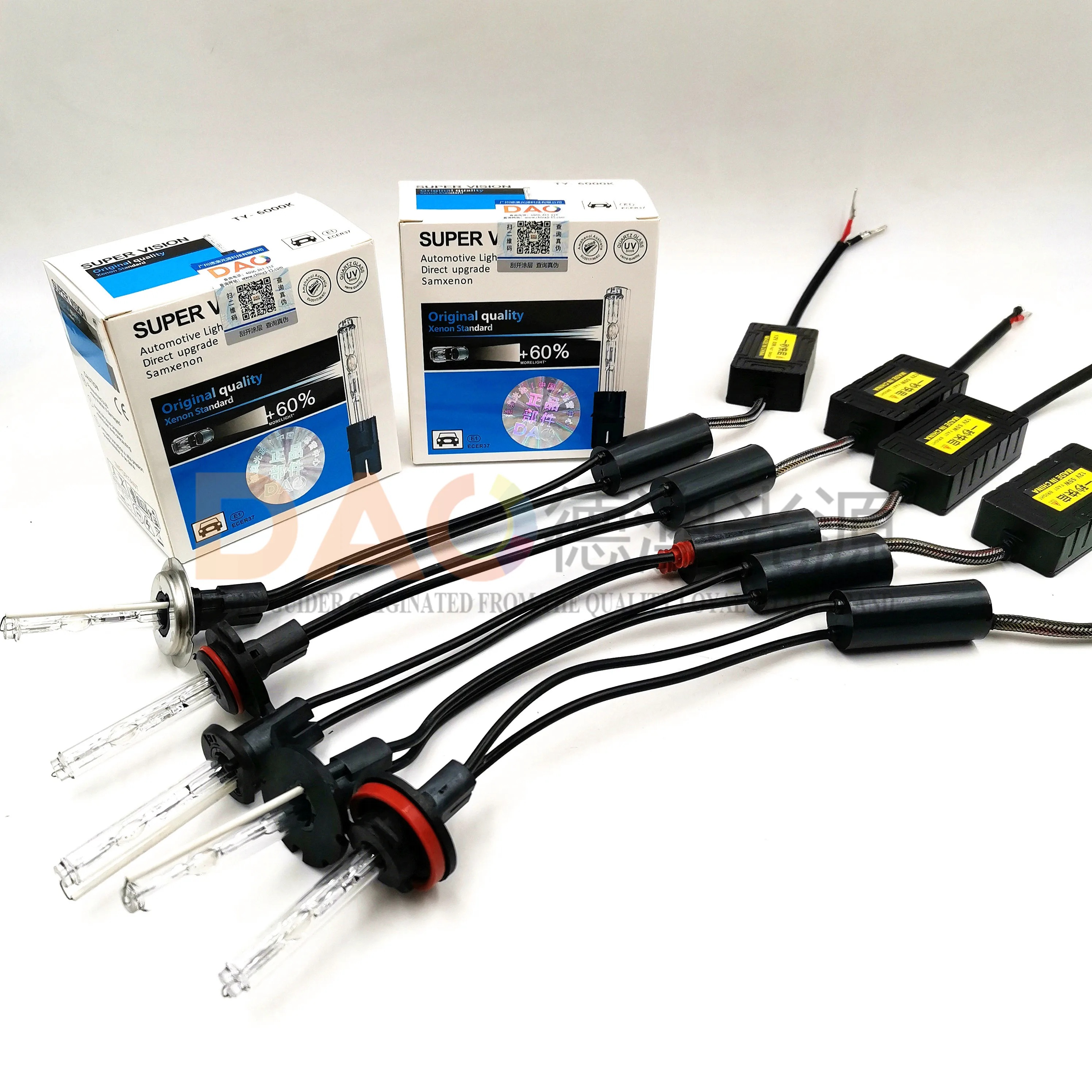Dao All In One Hid Xenon Kit 55w Fast Start & Canbus Ballast With Bulbs Mini Hid Kits Easy