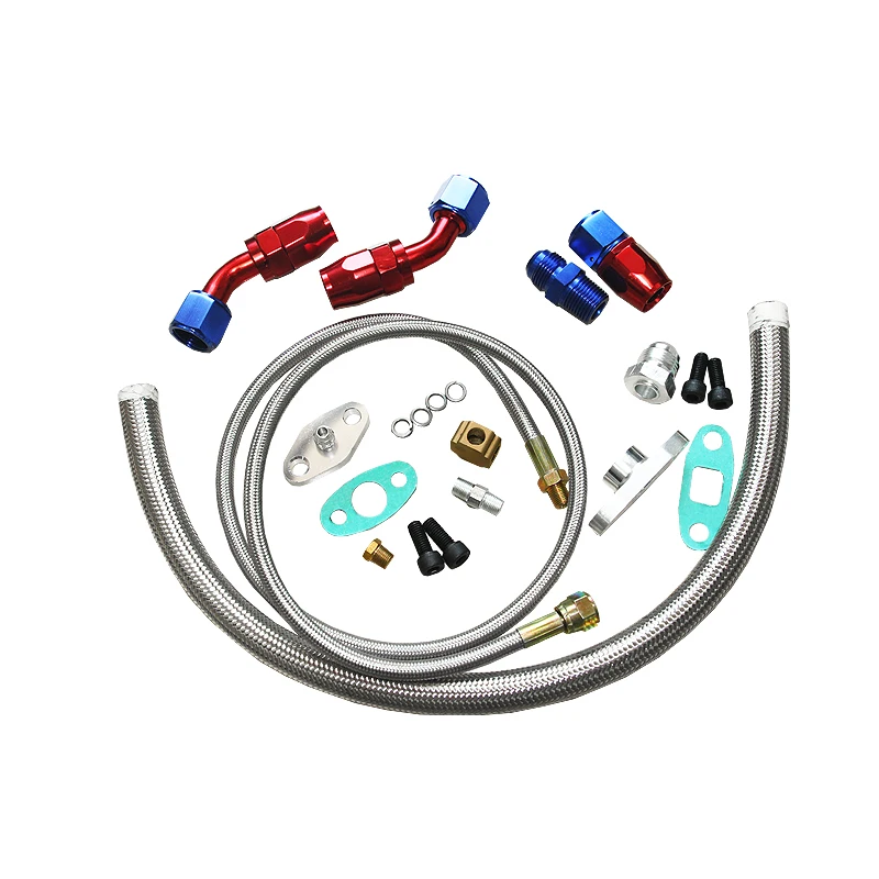 Oil Drain Return Line Kit T3 T4 T3t4 T04 Steel Braided Gt45 An10 Buy Oil Line Kits,Oil Return