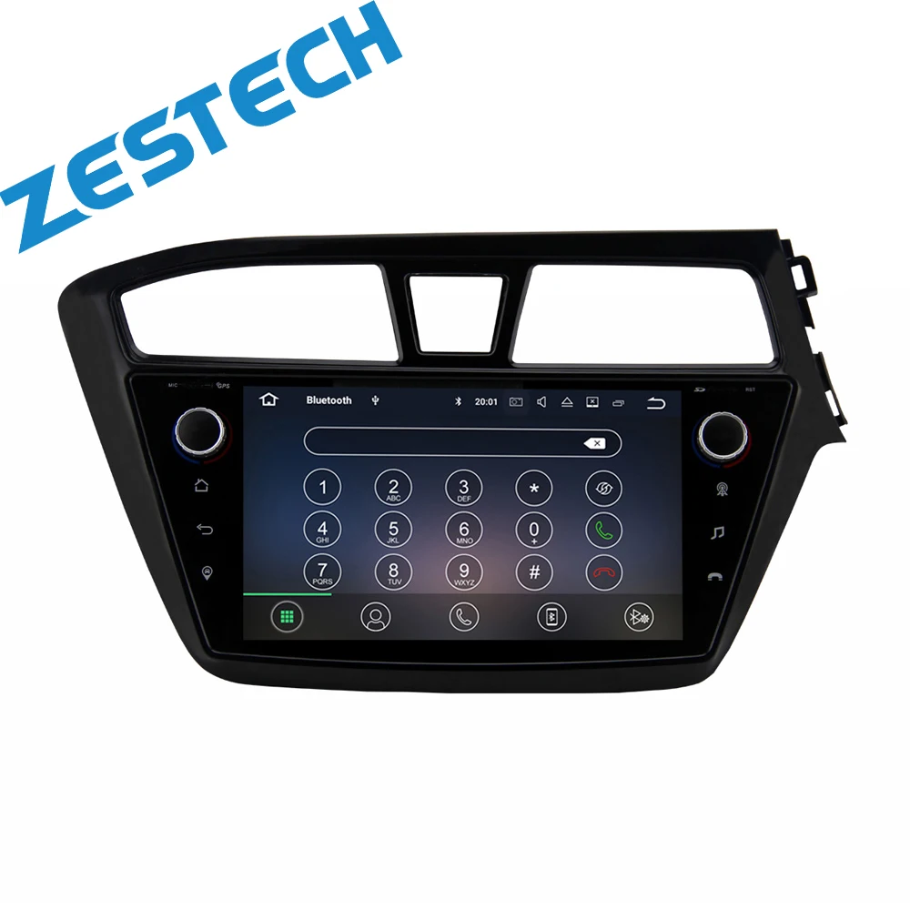 Zetstech Car Android Navigation System For Hyundai I20 / Elite I20 2014