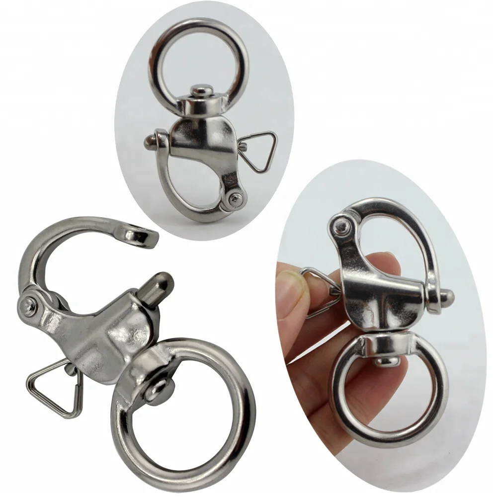 Richwits Sailing Boat Stainless Steel Quick Release Swivel Snap Shackle