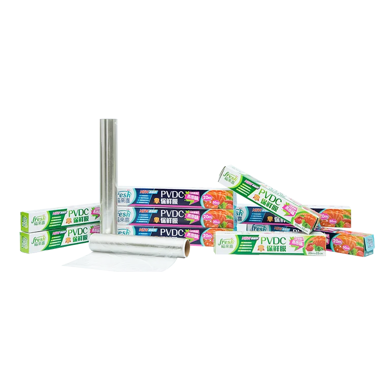 Clear Pvc Pvdc Coated Plastic Packaging Film/food Grade Cling Wrap,Pvdc