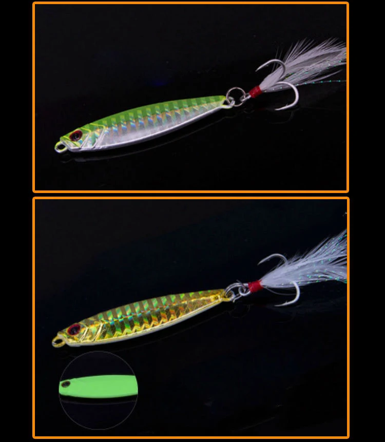 Wholesale Fishing Tackle Japan Small Casting 10g 20g 60g 80g 40g Metal Jig Buy 40g Metal Jig