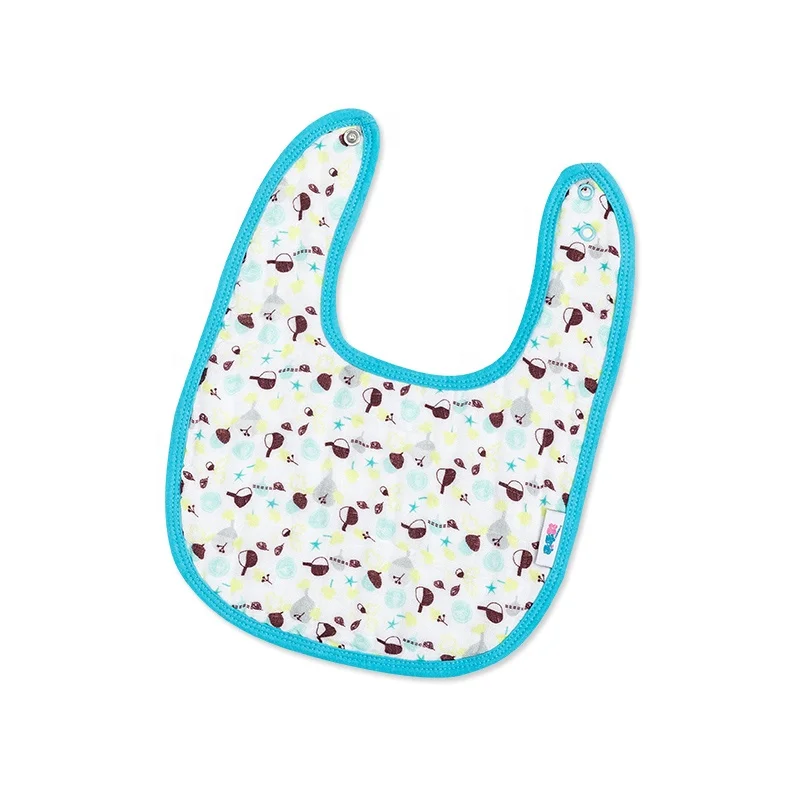 
High Quality Organic Cotton Baby Drool Bibs Waterproof Easily Clean Comfortable Soft Baby Bibs 